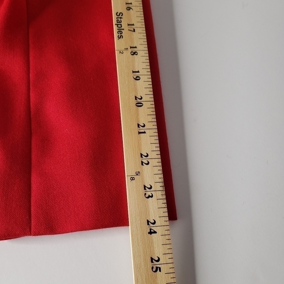NEW Pendleton Holiday Red Wool Blazer Suit Jacket 18P Office Church Classic - Picture 5 of 12